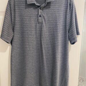 LuLuLemon Men’s Gray Polo Shirt Size L